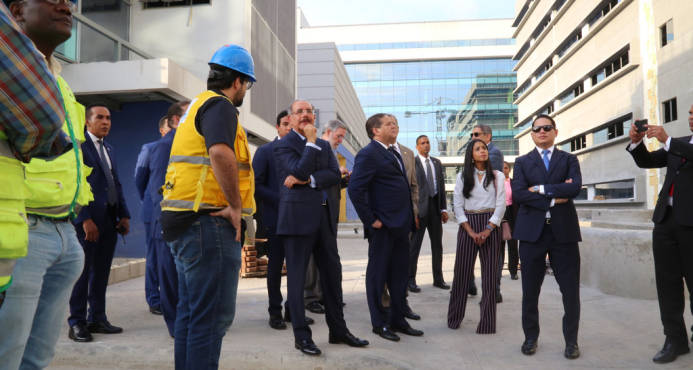 Tras inauguración del Teleférico, Danilo visita Ciudad Sanitaria 5 Tras inauguración del Teleférico, Danilo visita Ciudad Sanitaria