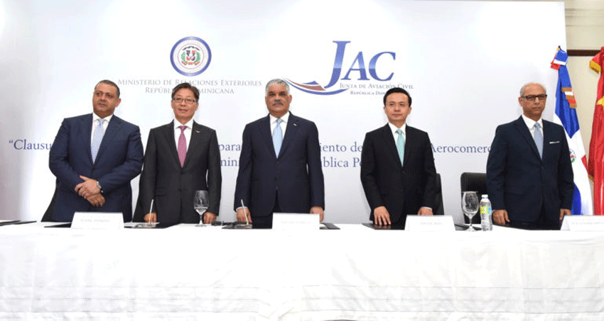 Foto acuerdo ASA RD China