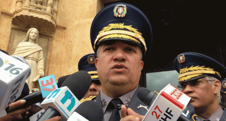 Director PN garantiza el orden público durante convocatoria paro del Cibao