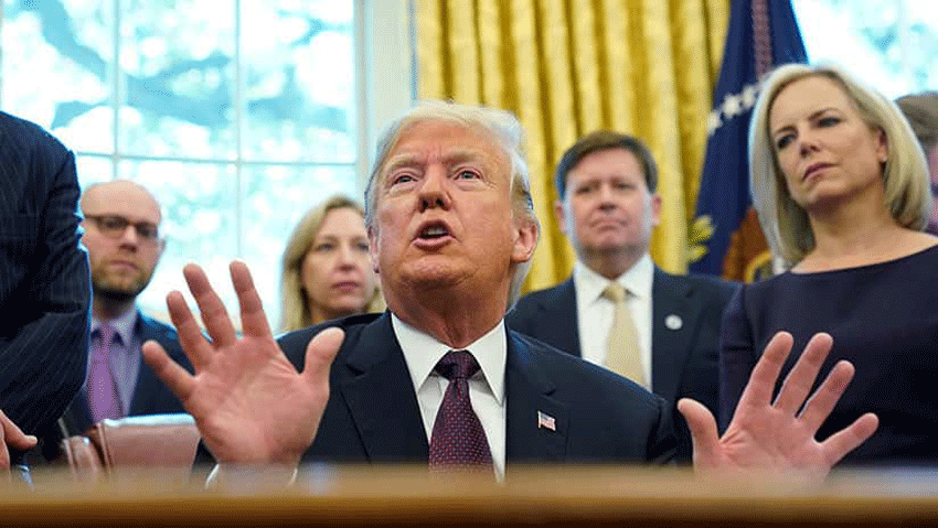 Trump contempla ‘plan B’ si Congreso rechaza dar dinero para el muro 1 muro min