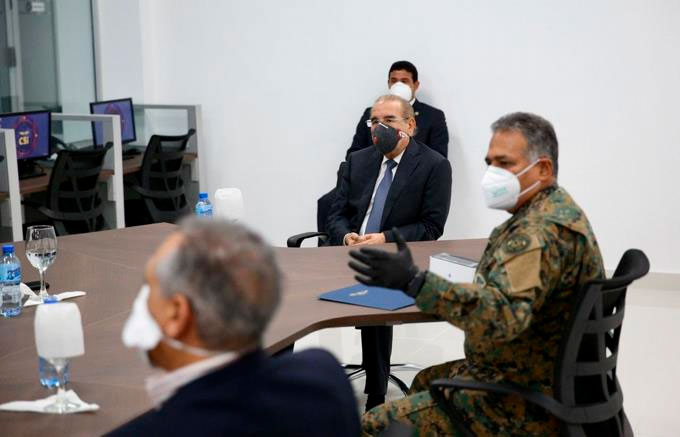 Presidente Medina supervisa nuevo centro de control del Coronavirus 1 Presidente Medina supervisa nuevo centro de control del Coronavirus