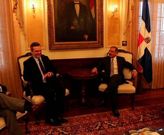 Danilo recibirá hoy al presidente electo 1 Abinader Danilo palacio