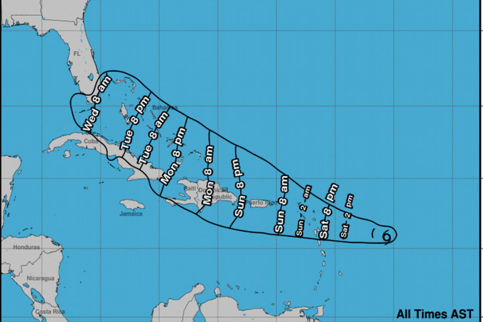 Siete se convierte en tormenta tropical Grace 3 Siete se convierte en tormenta tropical Grace