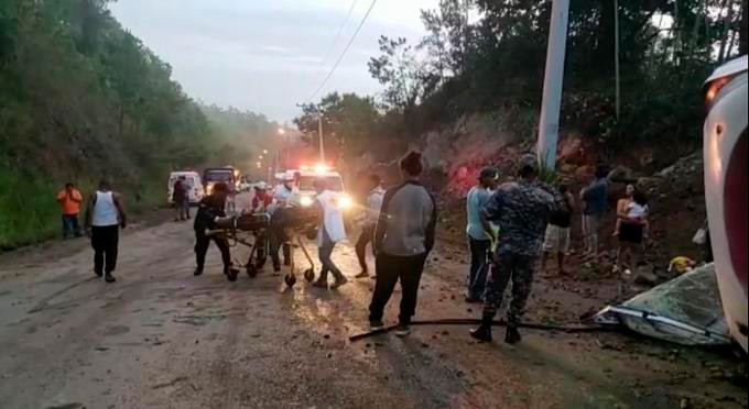 Varios heridos en accidente de tránsito en carretera Jarabacoa – La Vega
