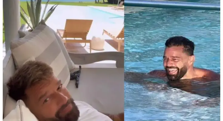 Ricky Martin con sus hijos en RD: «Siempre que vengo me doy un chapuzón en el Río Chavón»