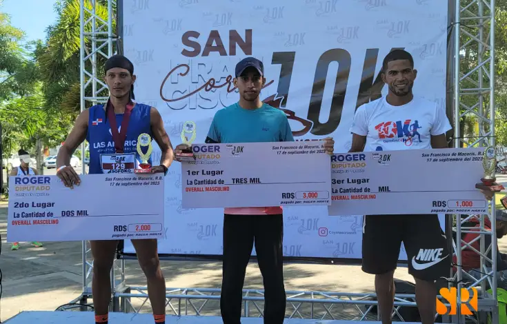 Santiagorrodriguense Javier Almonte gana 10k en San Francisco de Macorís