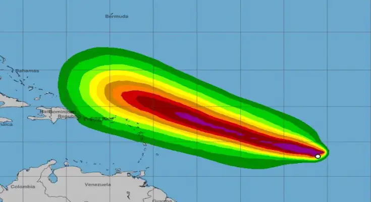 Se forma tormenta tropical Lee; podría convertirse en huracán este fin de semana