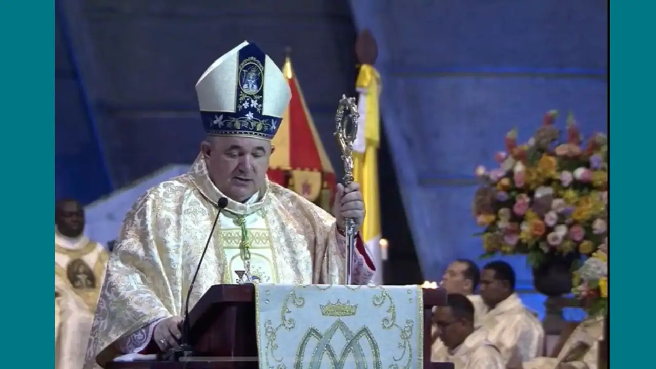 Nuncio apostólico invita a orar bajo los lineamientos de la virgen de La Altagracia 1 Piergiogio Bertoldi FE