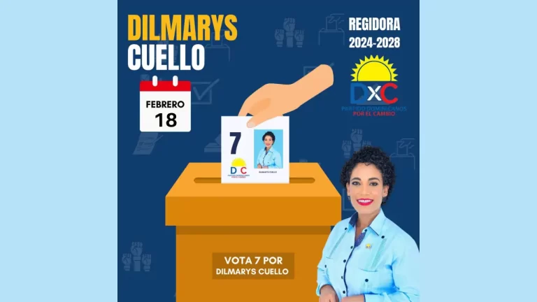 DILMARYS CUELLO Candidata a Regidora 2024- 2028: propuesta
