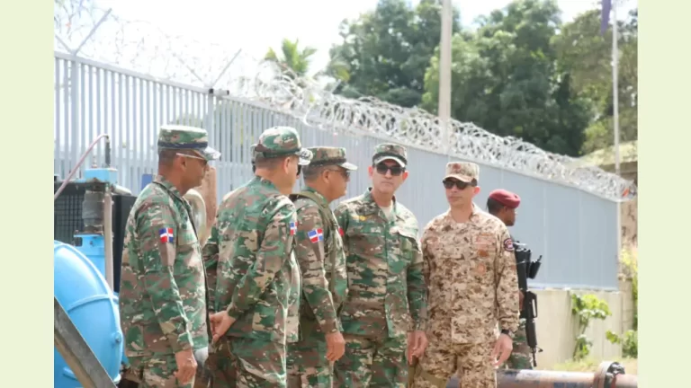 Ministro de Defensa anuncia reforzamiento en la frontera tras manifestaciones en Haití 1 Ministro de Defensa anuncia reforzamiento en la frontera tras manifestaciones en Haití