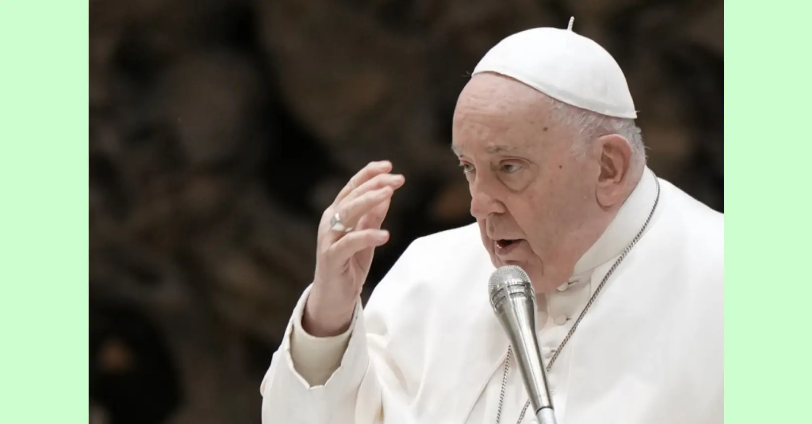 El Papa hace un llamado por Haití y recuerda a las "devastadas" Ucrania o Palestina 1 Papa Francisco Haiti devastado FE