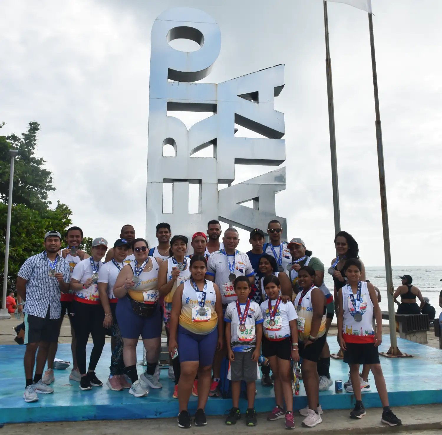 TrotadoreSR participarán primera carrera organizada por la Policía Nacional 1 TrotadoreSR Atlantico 2024 PN