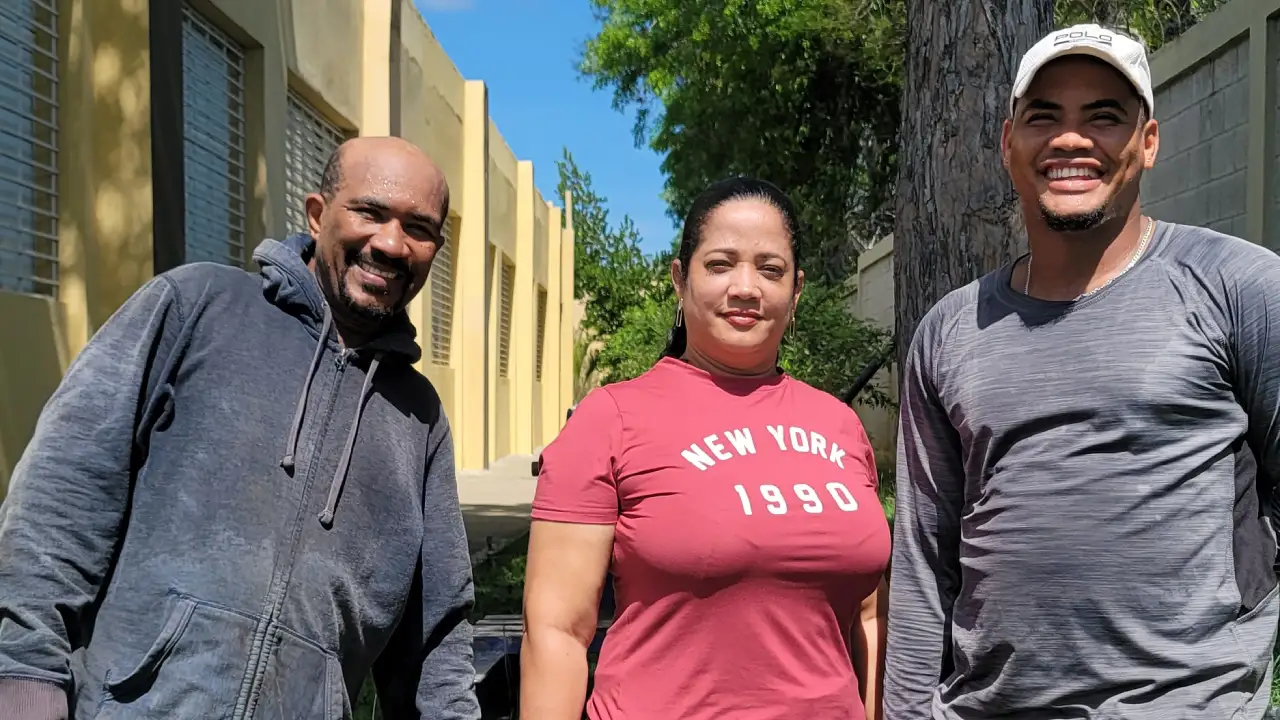 Victor Moya Ing Rosaira Baez y Esteban Tapia