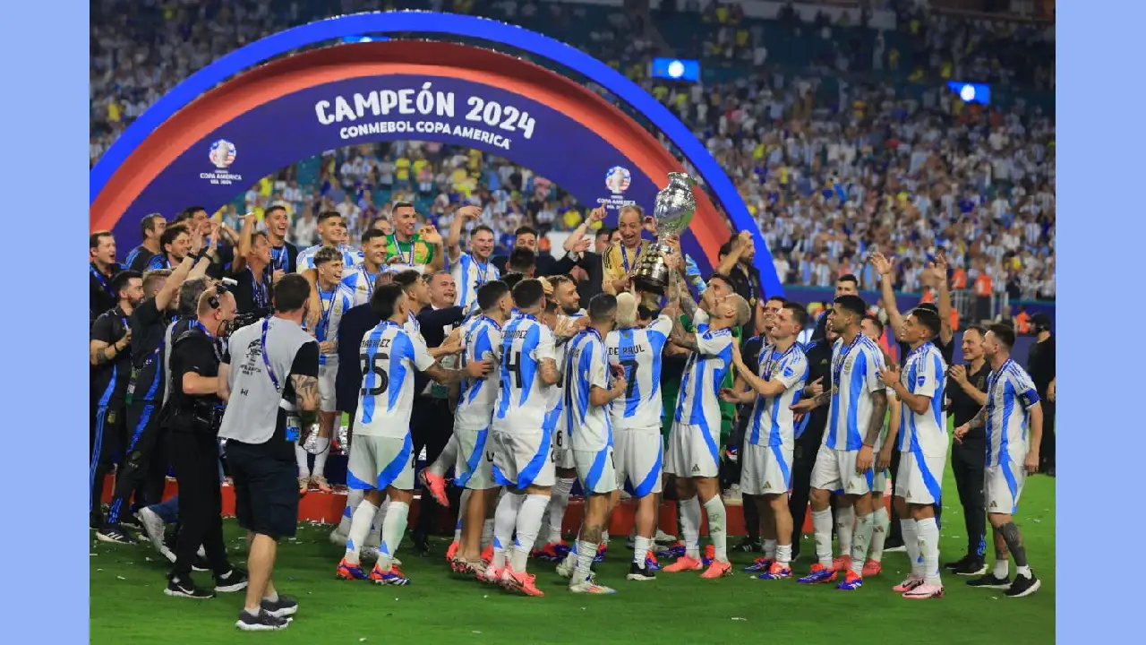 Argentina campeon Copa America FE
