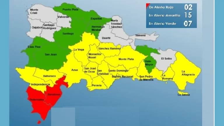 República Dominicana amplía alerta debido a huracán Beryl 1 República Dominicana amplía alerta debido a huracán Beryl