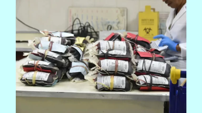 Tipos de sangre O- y A- son escasos en el país