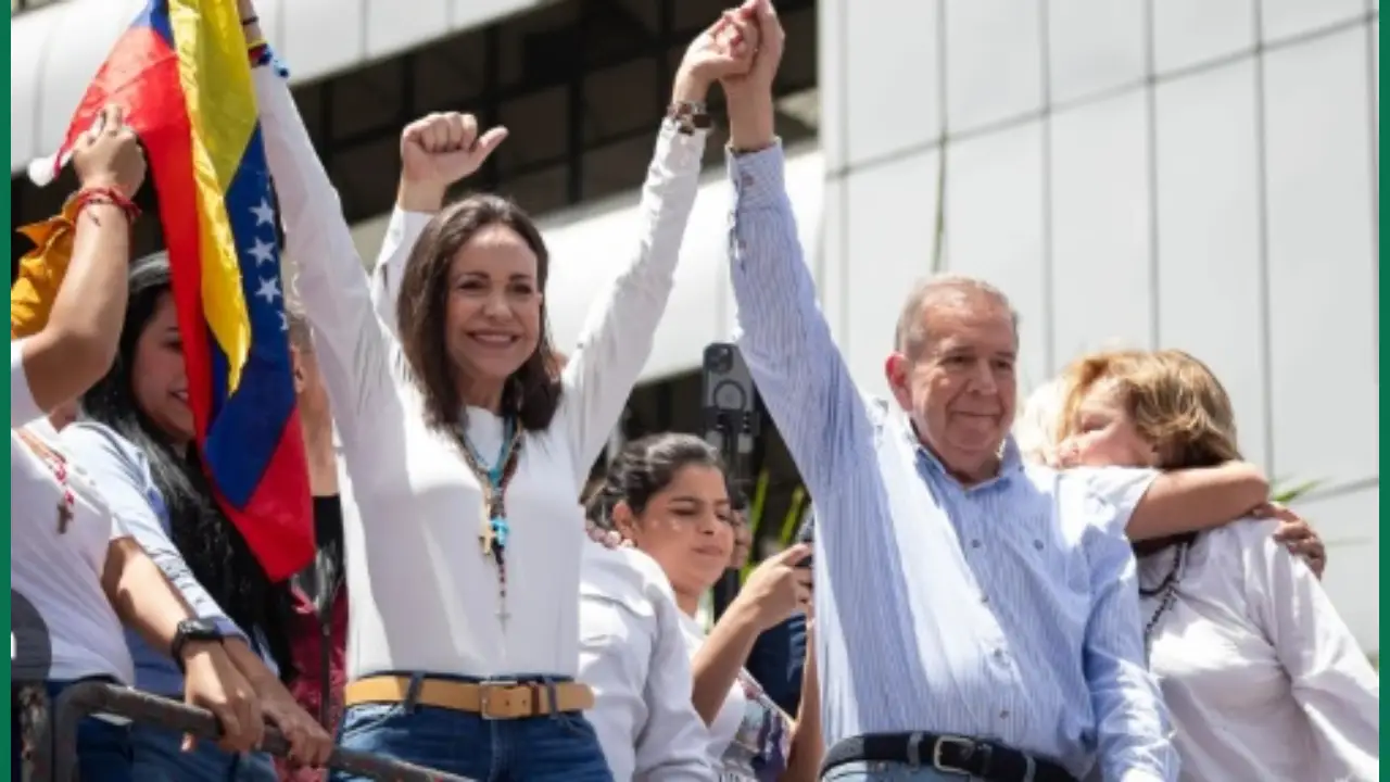 Oposición de Venezuela ve es momento «hacer valer» victoria 1 Maria Corina Machado y Gonzalez venezolano