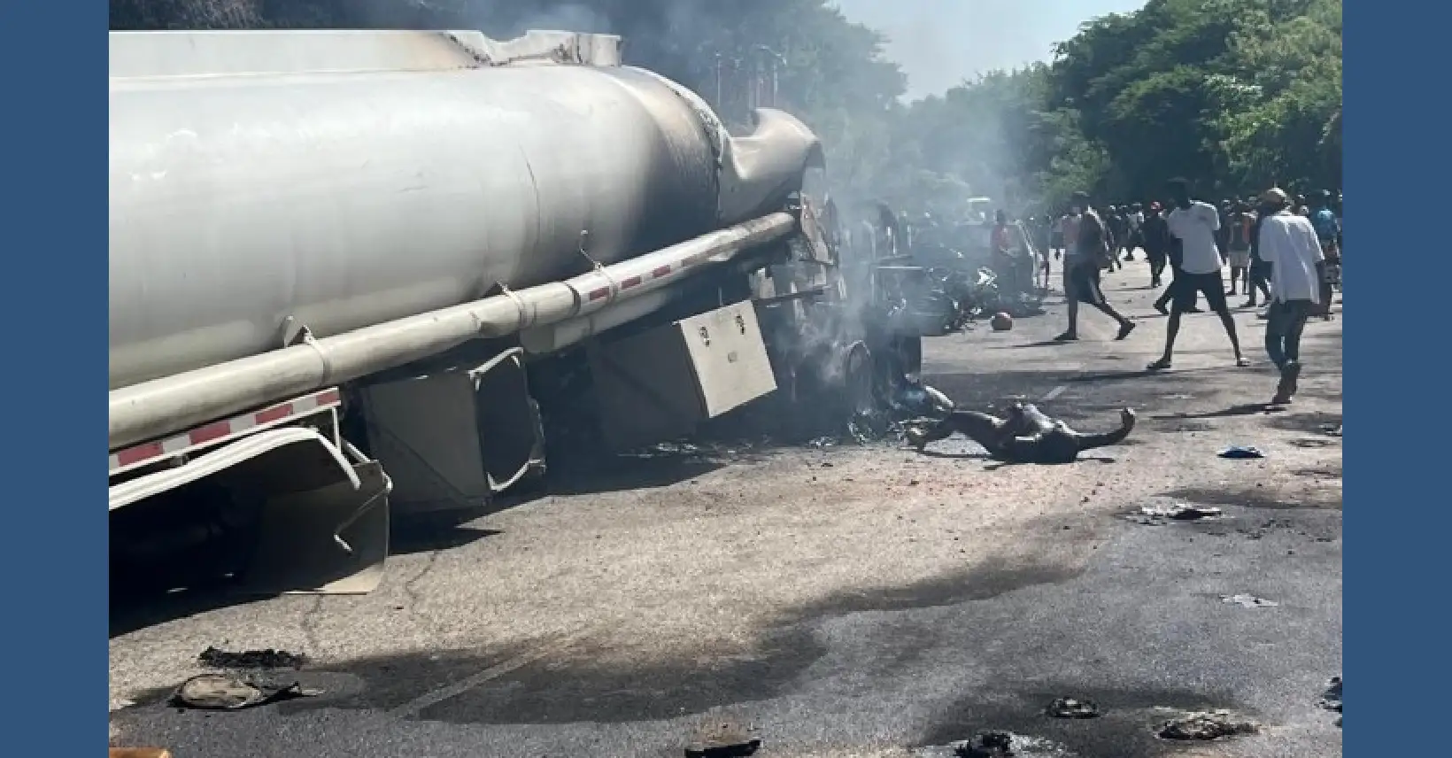 Haiti muertos gasolinera FE