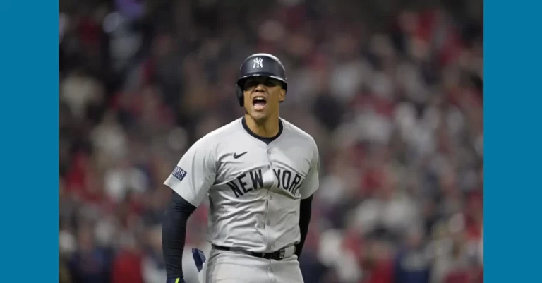 Jonrón de 3 carreras de Juan Soto en el décimo envía Yanquis a la Serie Mundial