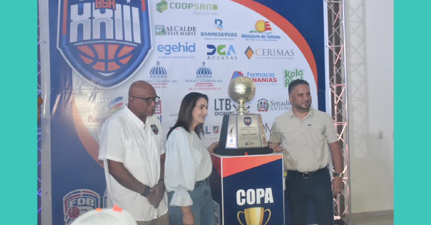ABASARO realiza rueda de prensa del XXIII Torneo de Baloncesto Superior 2 Copa Abasaro 2024