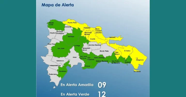 COE aumenta comunidades alertadas por efectos de vaguada 2 COE aumenta comunidades alertadas por efectos de vaguada