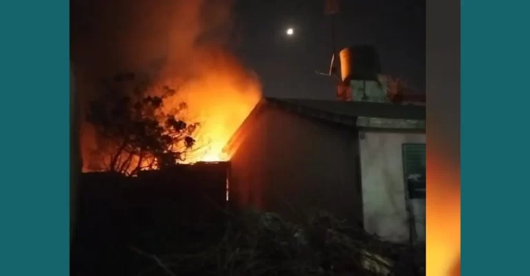 San Cristóbal: Tres niños mueren calcinados al incendiarse casa