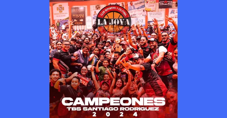 Club Deportivo y Cultural La Joya: gana XXIII campeonato de baloncesto en Santiago Rodríguez