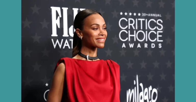 Zoe Saldaña gana premio a mejor actriz de reparto en los Critics Choice Awards