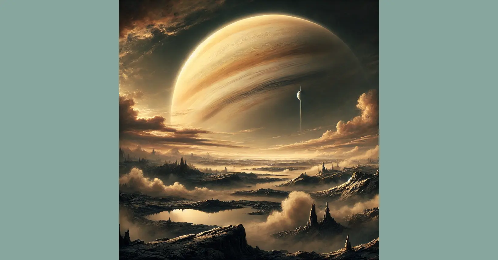 Hace 470 años del descubrimiento de la luna Titán 1 Luna Titan SR 2
