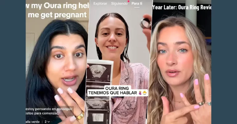 Video – Hay mujeres en TikTok midiendo sus ciclos menstruales con un anillo inteligente: la popularización de OuraRing