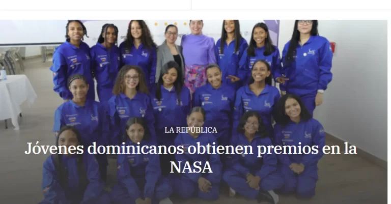 Jóvenes dominicanos obtienen premios en la NASA 1 Jóvenes dominicanos obtienen premios en la NASA