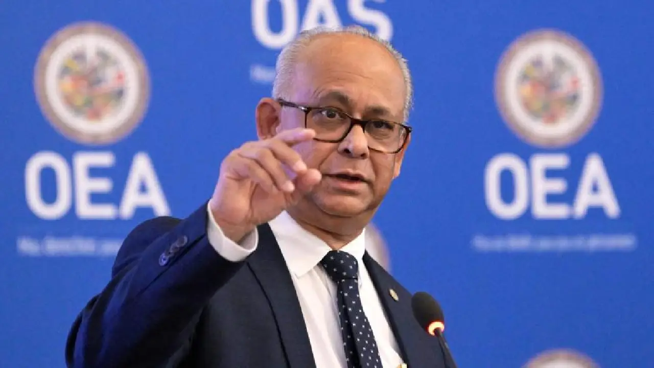El nuevo secretario general de la OEA pone la crisis de Haití como su más alta prioridad 1 Albert Ramdin sec OEA FE