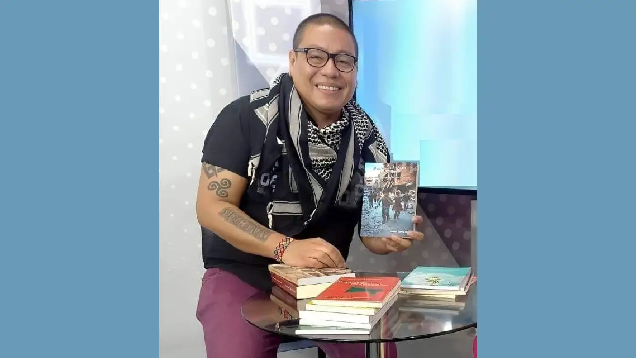 Christian Castro Silva en Ecos de Personajes Poéticos 1 Christian Castro Silva escritor