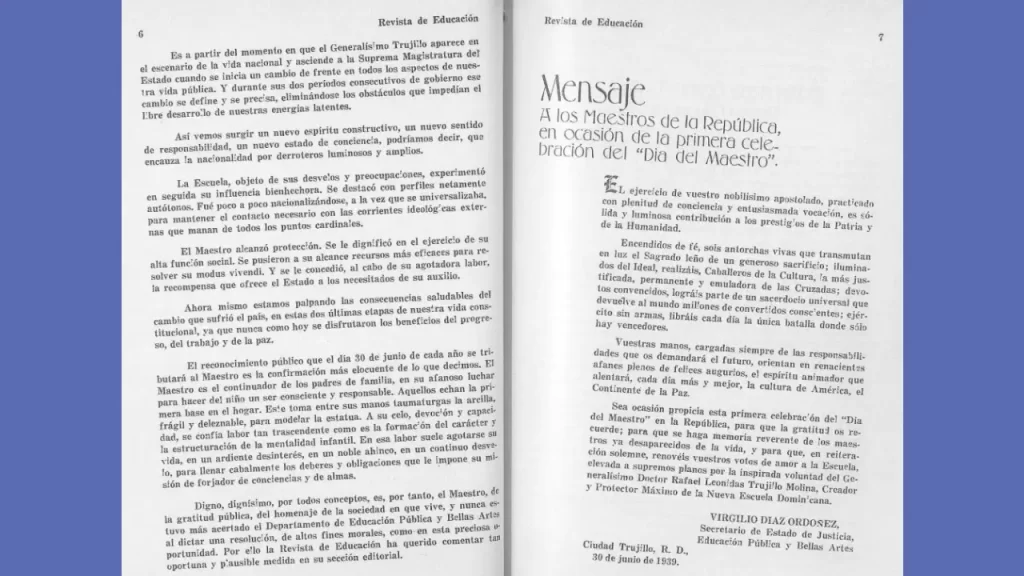 «Día del Maestro en honor al profesor Juan Bosch»: Una gran mentira casi convertida en verdad 3 Maestro celebracion 2 FE