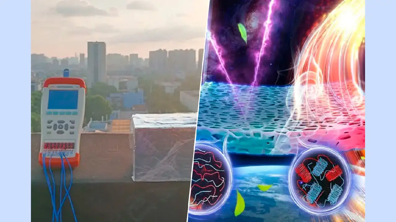 Video - El material creado en China que baja 9 grados la temperatura de los edificios sin consumir un solo vatio de electricidad 1 Temperatura China FE