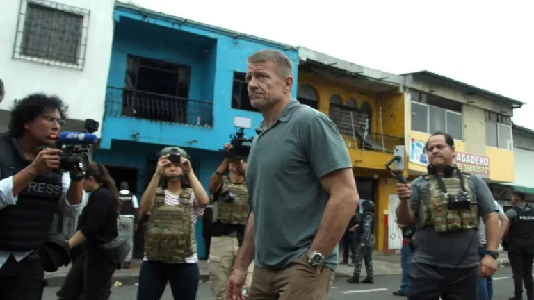 Foto de archivo de Erick Prince el empresario que se dedica a vender seguridad privada militar a países en el mundo. (AP.)