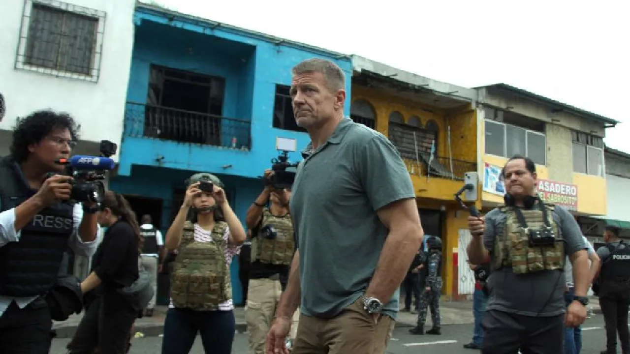 Foto de archivo de Erick Prince el empresario que se dedica a vender seguridad privada militar a países en el mundo. (AP.)