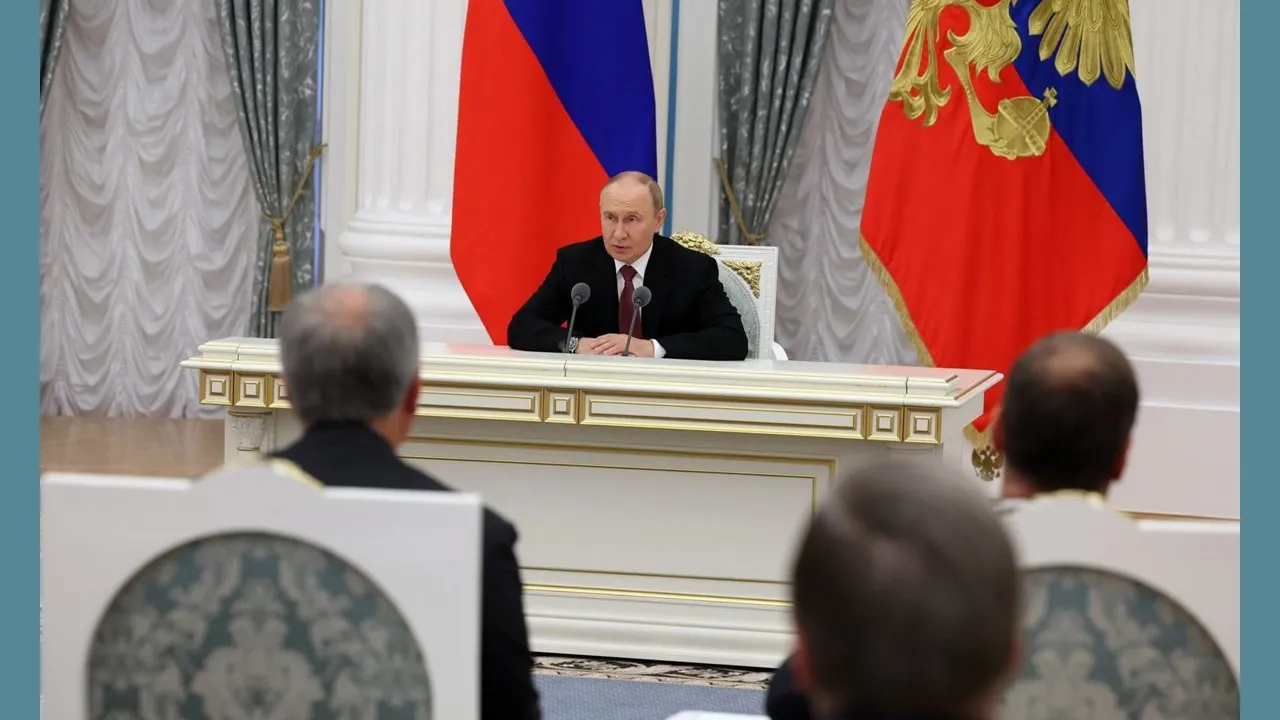 Propone quedarse con parte de Ucrania para cesar los ataques 1 Vladimir Putin