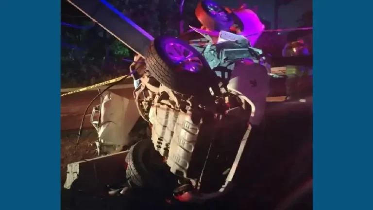 Accidente de tránsito en Santiago: mueren cuatro menores