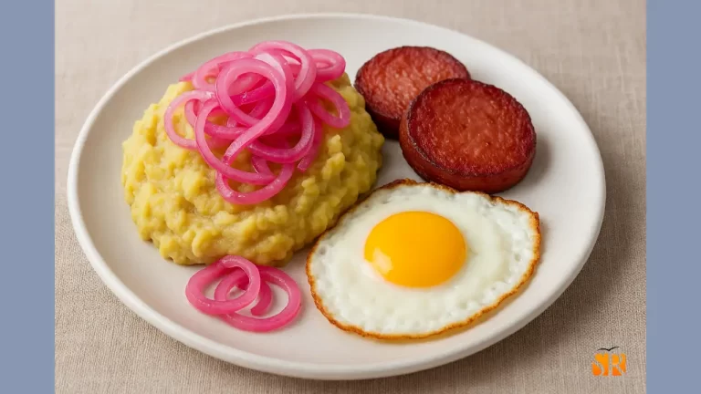 Un plato clásico en RD. - el mangú