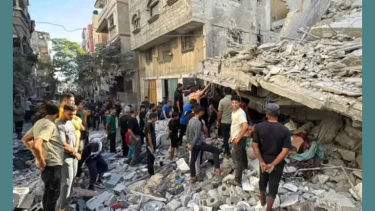 Israel confirma ataque deja 40 personas bajo escombros Gaza