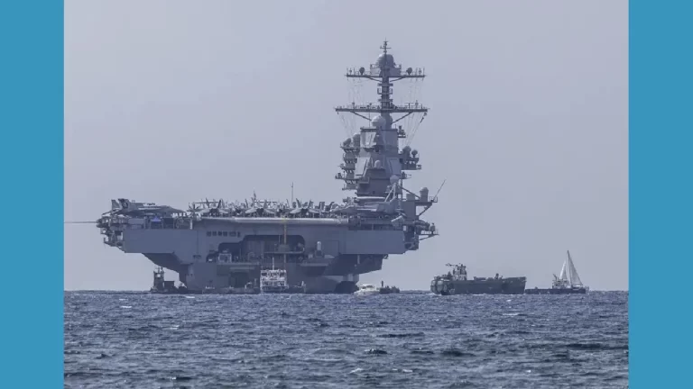Estados Unidos despliega su mayor portaaviones en el Caribe 6 Estados Unidos despliega su mayor portaaviones en el Caribe. (foto: Almomento.net)
