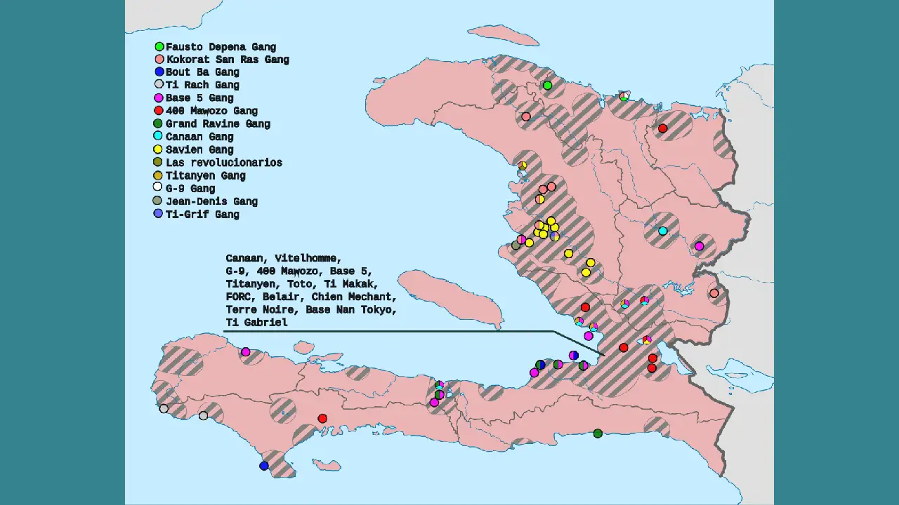 Haití vive una crisis de terror: las bandas matan a miles y desplazan a más de un millón 1 Pandillas en Haiti. | Foto: Clyde H. Mapping / commons.wikimedia.org