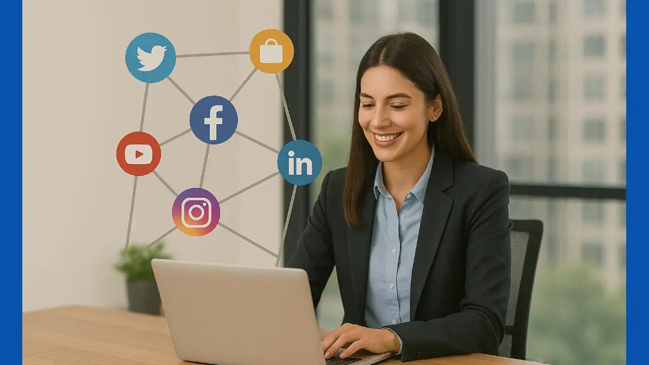 La importancia de las redes sociales en el mundo empresarial: conectar para crecer 1 La importancia de las redes sociales en el mundo empresarial: conectar para crecer