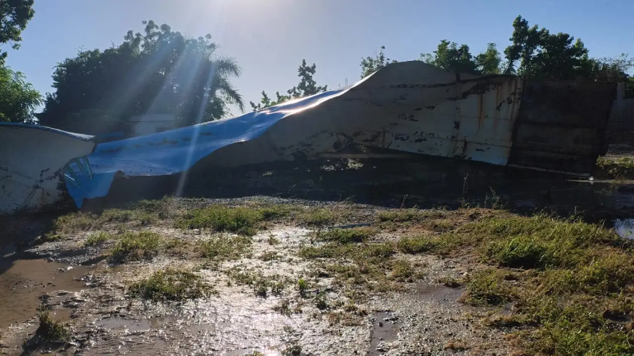 Explosión tanque de agua de Inapa. | Foto: Gerardo Castillo