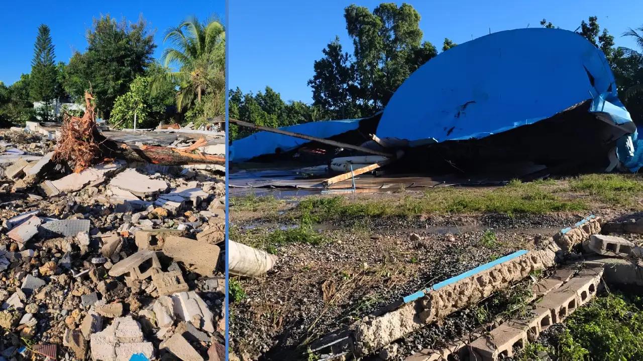 Video | Explosión de tanque de INAPA en San Pedro de Macorís deja varios heridos y decenas de viviendas destruidas 2 Explosión tanque de agua de Inapa. | Foto: Gerardo Castillo