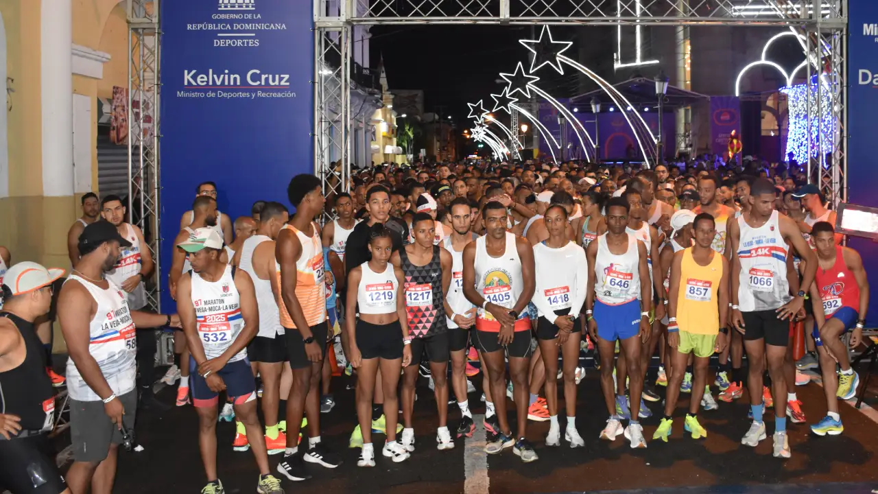 Celebran versión 97 del Maratón La Vega–Moca–La Vega.