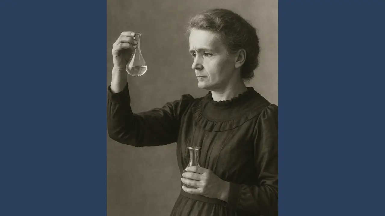 Marie Curie - cientifica.