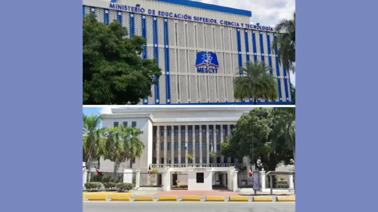 Ministerios de Educación y Mescyt.