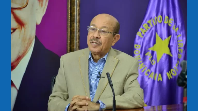 Temístocles Montás - vicepresidente del PLD. | Foto: Almomento.net